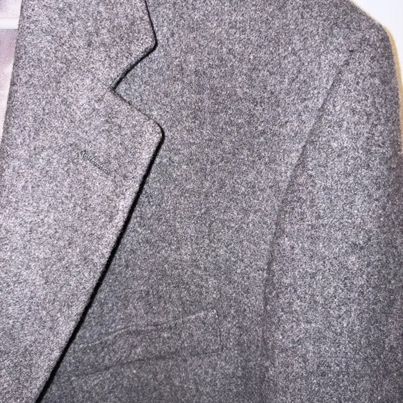 Jos. A. Bank 100% Camel Hair Sport Coat Blazer - Men's Size 46R - Picture 5 of 6